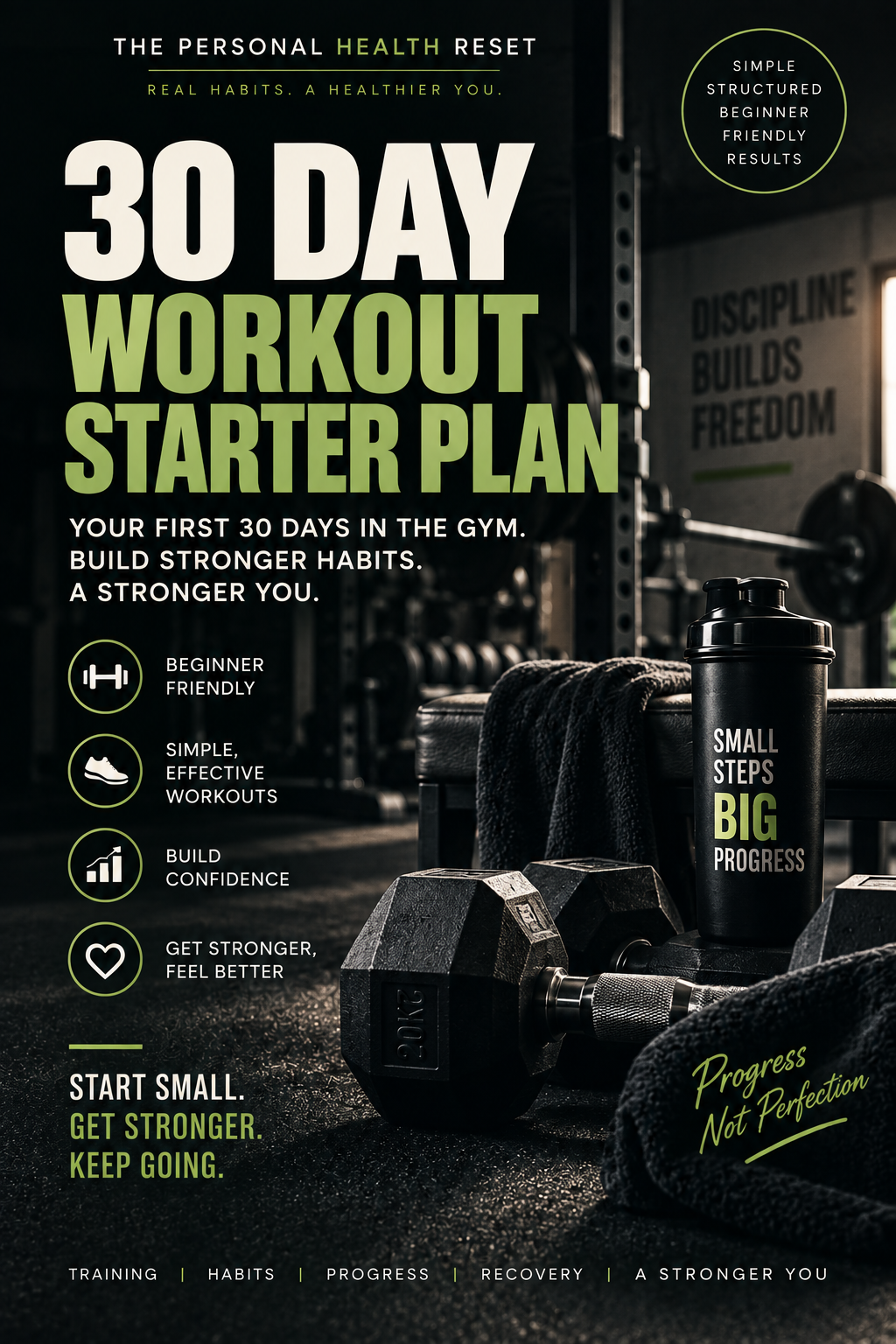 30 DAY WORKOUT STARTER PLAN